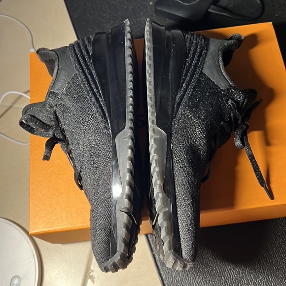 Louis Vuitton Beverly Hills men’s sneaker 1A89S6 noir size 8 normal width - Picture 7 of 13